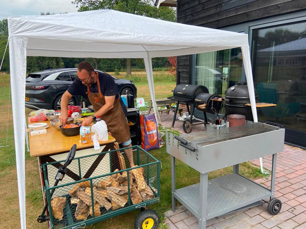 Overzicht catering met Andries